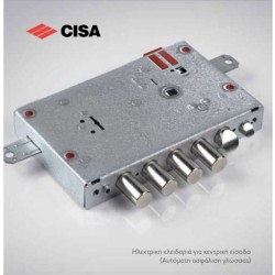 Cisa 17665 Electric Security Door Lock for the entrance door of an apartment building