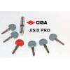 Cisa Asix Pro Κύλινδρος Ασφαλείας για Θωρακισμένη Πόρτα με κλειδί εγκατάστασης