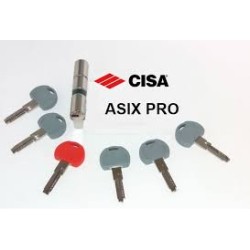 Cisa Asix Pro Κύλινδρος Ασφαλείας για Θωρακισμένη Πόρτα με κλειδί εγκατάστασης